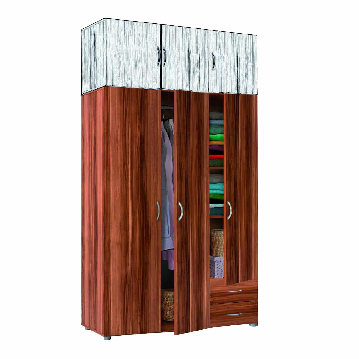 Skříň trojdveřová 105066-I ořech