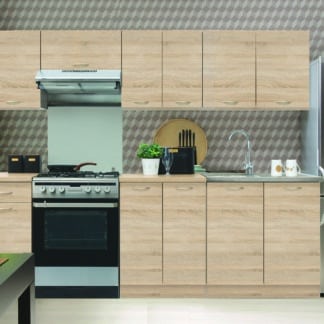 Kuchyně SONJA 2, 180/240 cm, dub sonoma