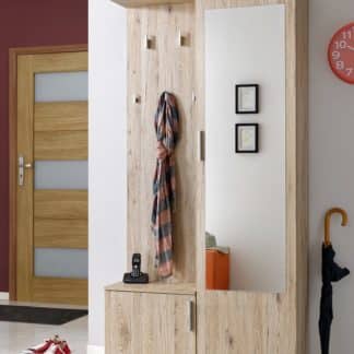 Předsíň CUBA (věšák, botník, zrcadlo, skříň), sanremo