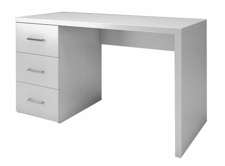 Psací stůl se šuplíky NESTEA bílý