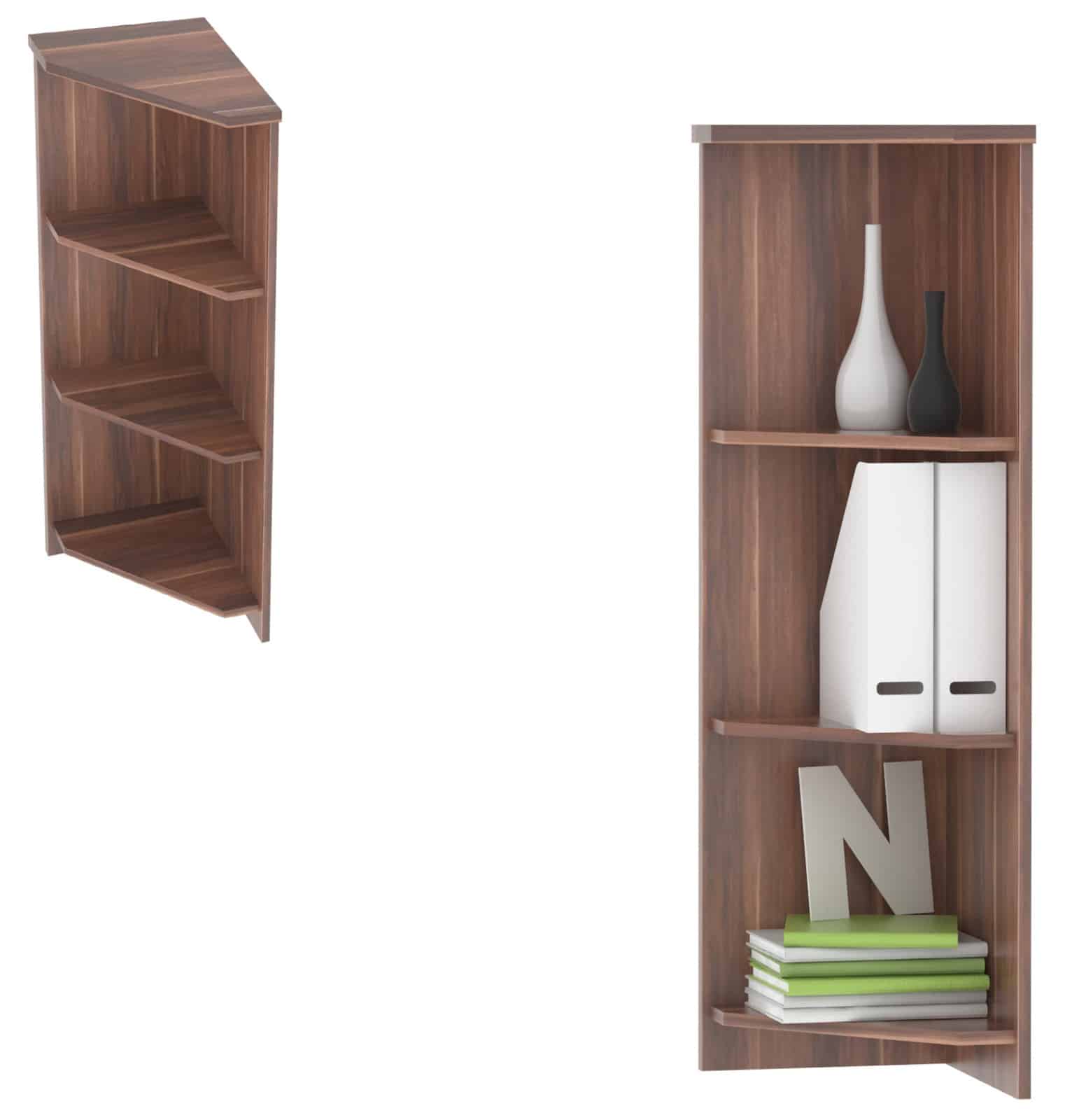 Regál rohový JH030U, švestka