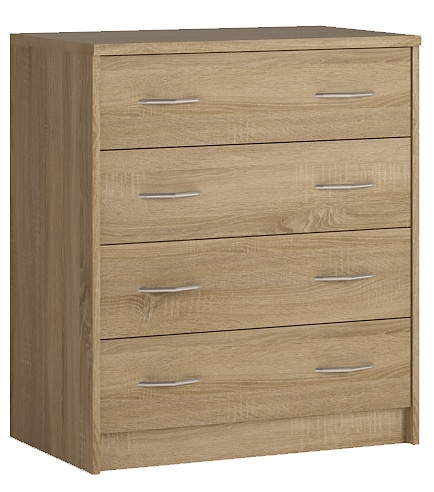 Komoda SCONTO K1-4S - dub sonoma