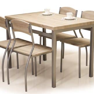 ASTTRO, jídelní set 1+4, dub sonoma