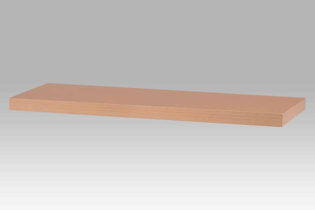 Nástěnná polička P-005 BUK, 80cm, barva buk