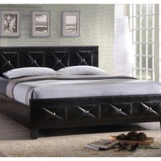 Postel KARISA 180x200 cm s roštovými deskami