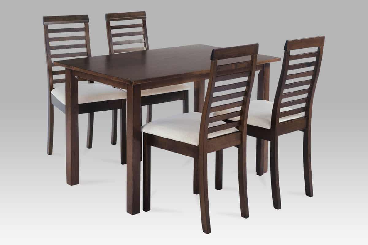 Jídelní set AUT-4000 WAL 1+4, ořech