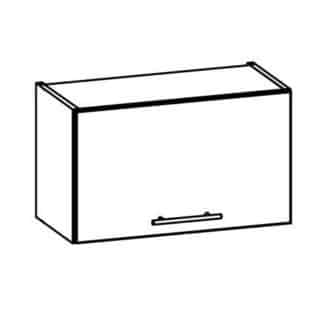 TIFFANY, horní skříňka nad digestoř G60O, bílý lesk