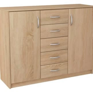 HIT, komoda 2D5S, dub sonoma