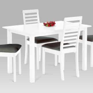 Jídelní set 1+4 AUT-4000 WT, bílá