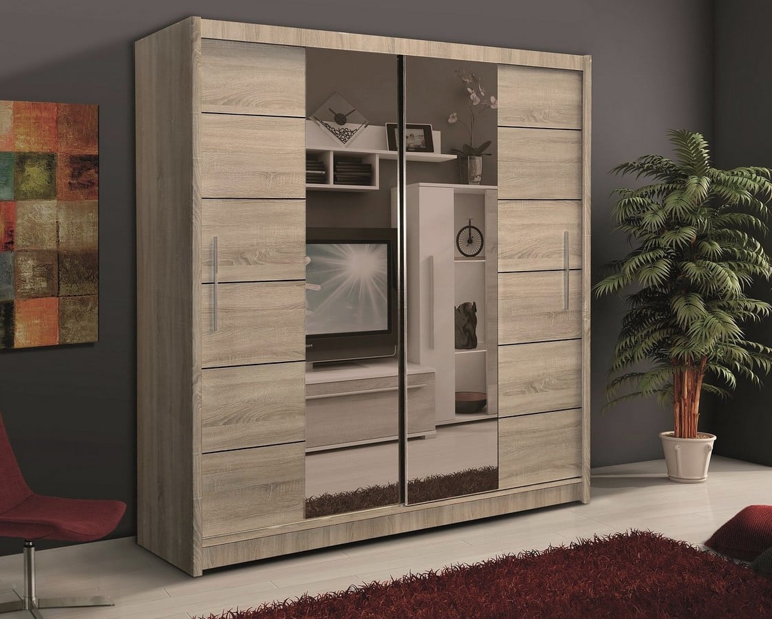 Skříň LIZBONA 2, dub sonoma