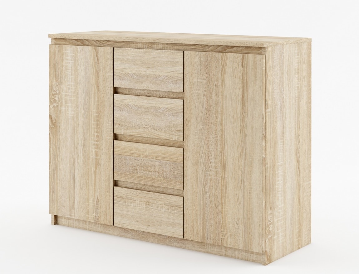 Komoda IDEA/Armadio 2D4S, dub sonoma