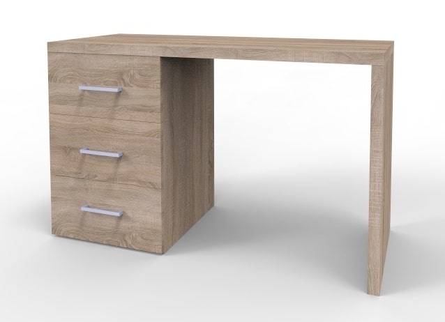 Psací stůl NESTEA, dub sonoma