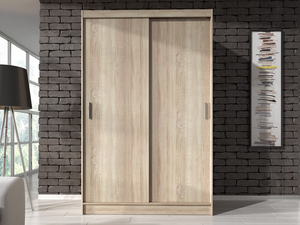 Skříň WIKI 130 cm, dub sonoma