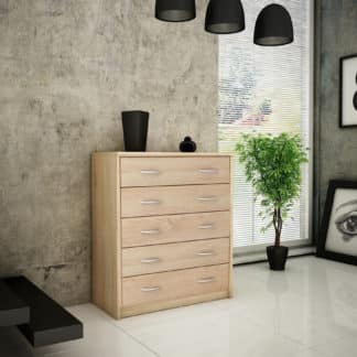 HIT, komoda 5S, dub sonoma