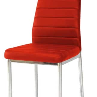 Jídelní židle H-261, červená