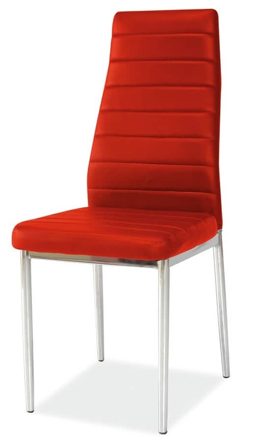 Jídelní židle H-261, červená