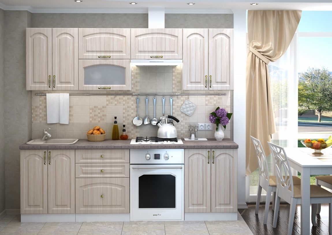 Kuchyně VERONA 180/240, jasan šimo