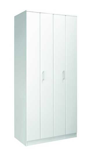 Skříň FORTUNA SOFT F2 POL, bílá