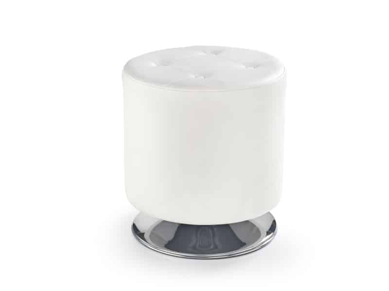 Taburet DORA, bílá