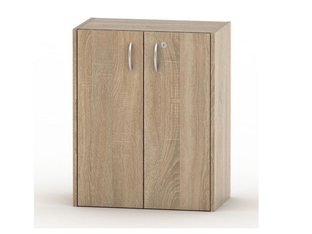 TEMPO AS NEW 011 nízká skříňka + zámek, dub sonoma