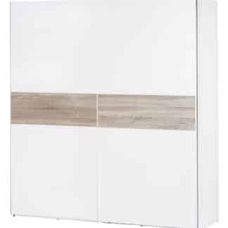 VENECIA II, skříň, dub sonoma/bílá