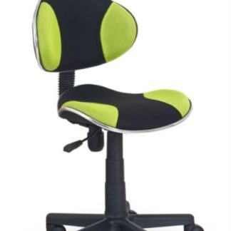 Dětská židle FLASH, černá/zelená