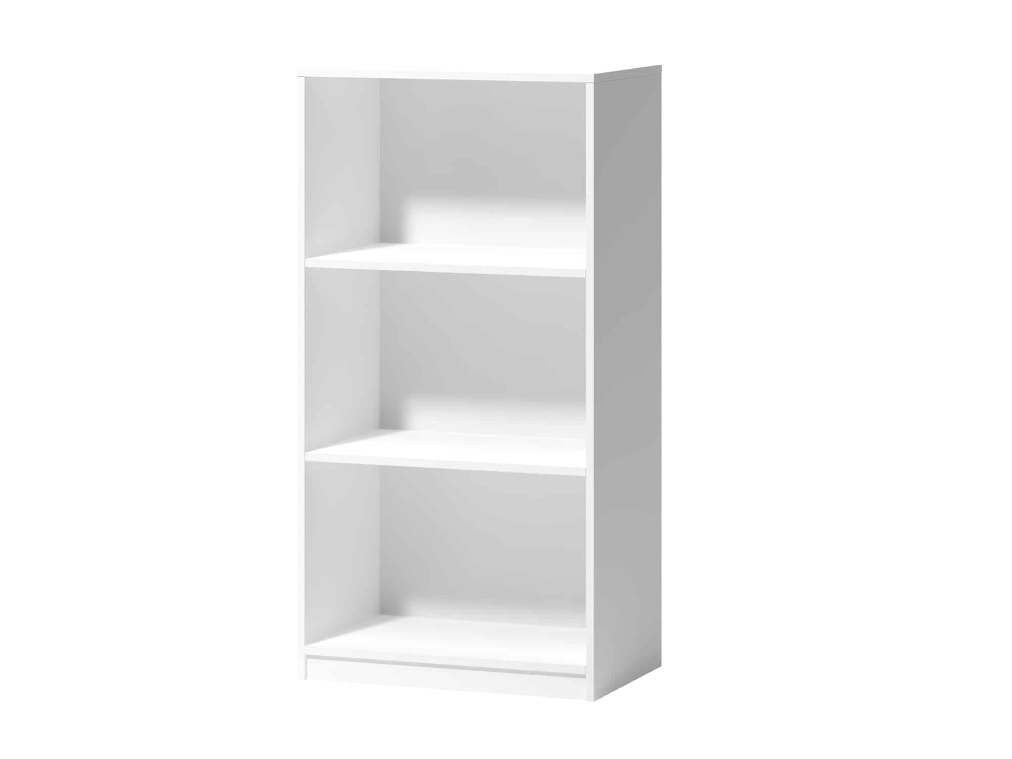 Regál ARTA 08, bílý mat