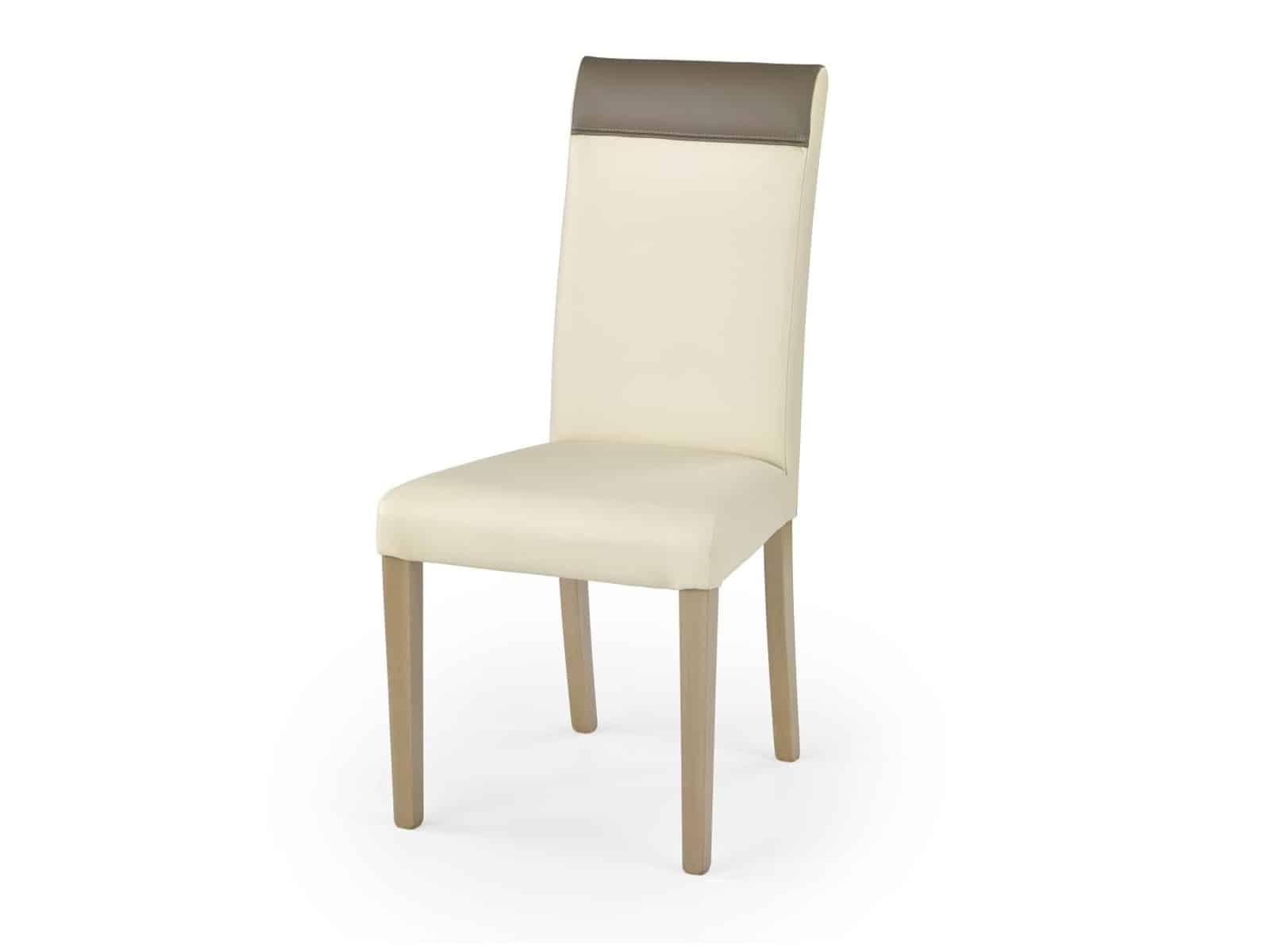 Jídelní židle NORBERT, dub sonoma/krémová