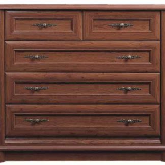 KENT, komoda EKOM 5S/10, kaštan