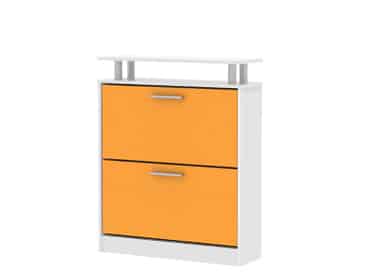 SOFIE botník SO 02, bílá/oranžová ZRUŠENO