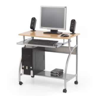 PC stůl na kolečkách B-6, olše