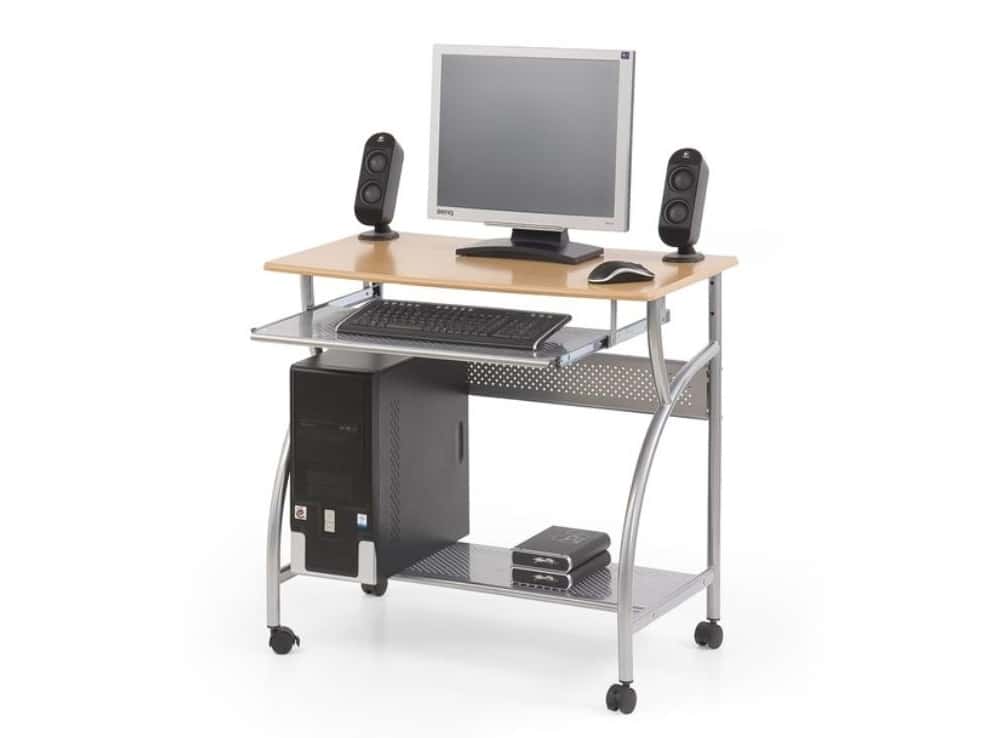 PC stůl na kolečkách B-6, olše