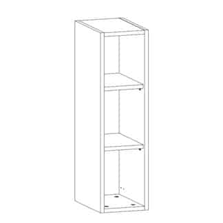 PROWANSJA horní regál W20o, bílá