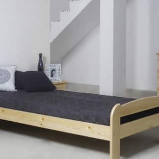 Postel ANIA 90x200 cm s roštem, masiv borovice/moření: