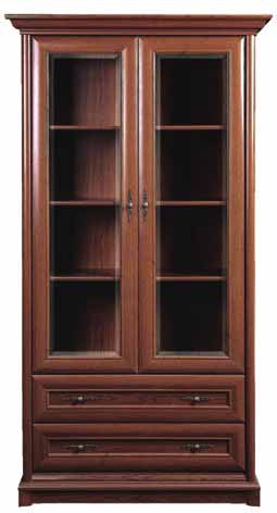 KENT, vitrína, EWIT-2d2s, kaštan