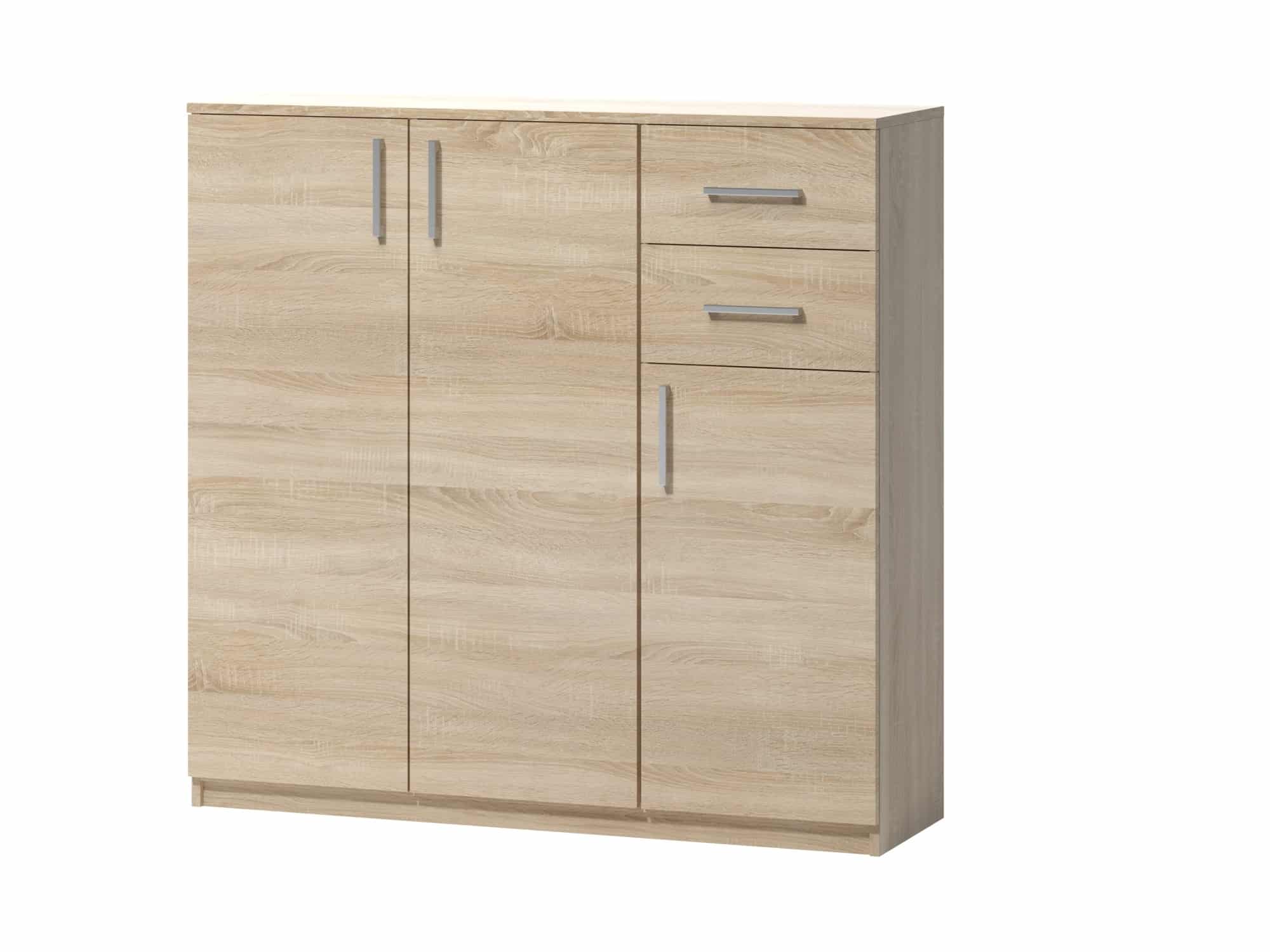 Komoda ARTA 06, dub sonoma světlý