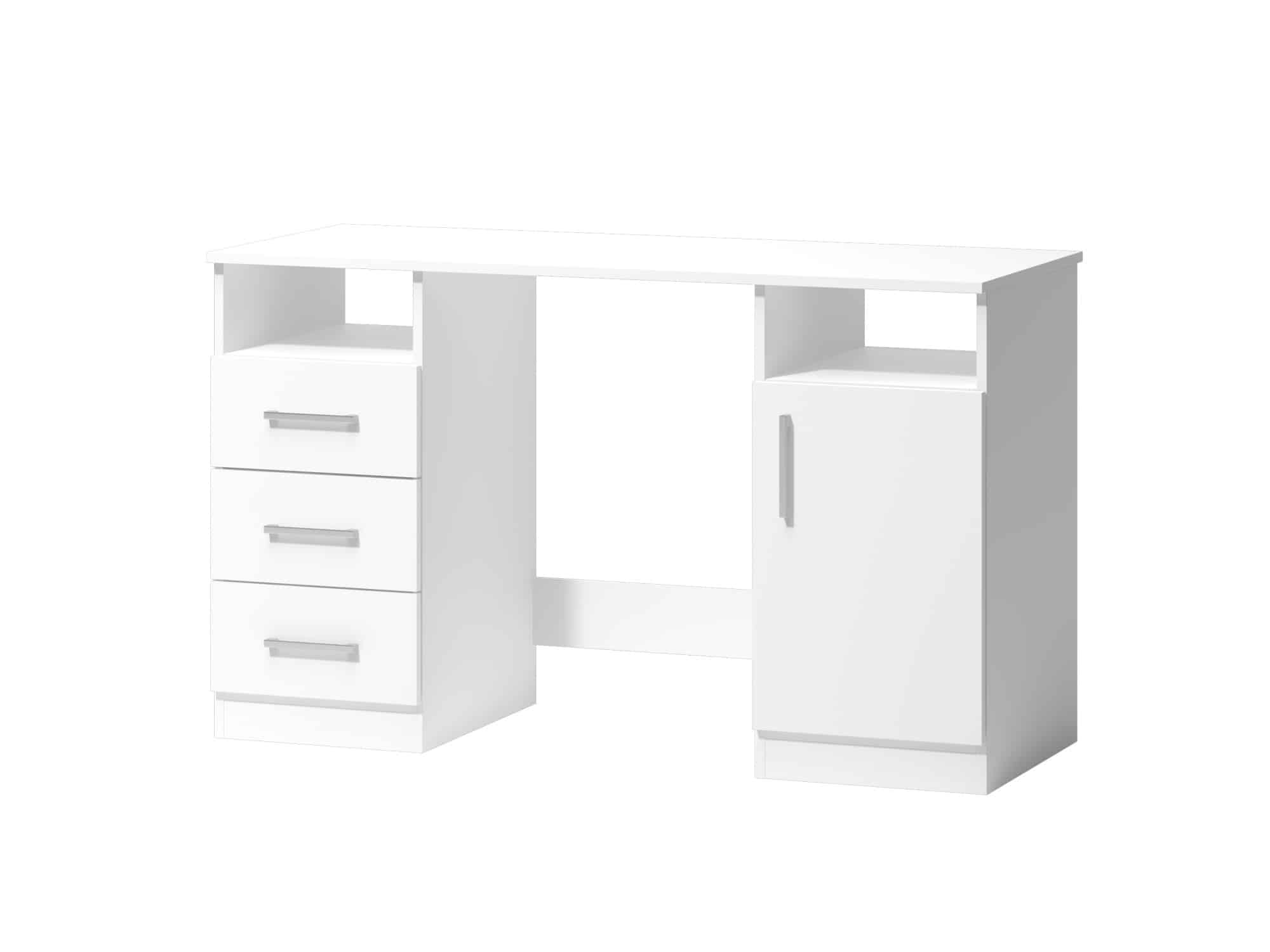 Psací stůl ARTA 16, bílý mat