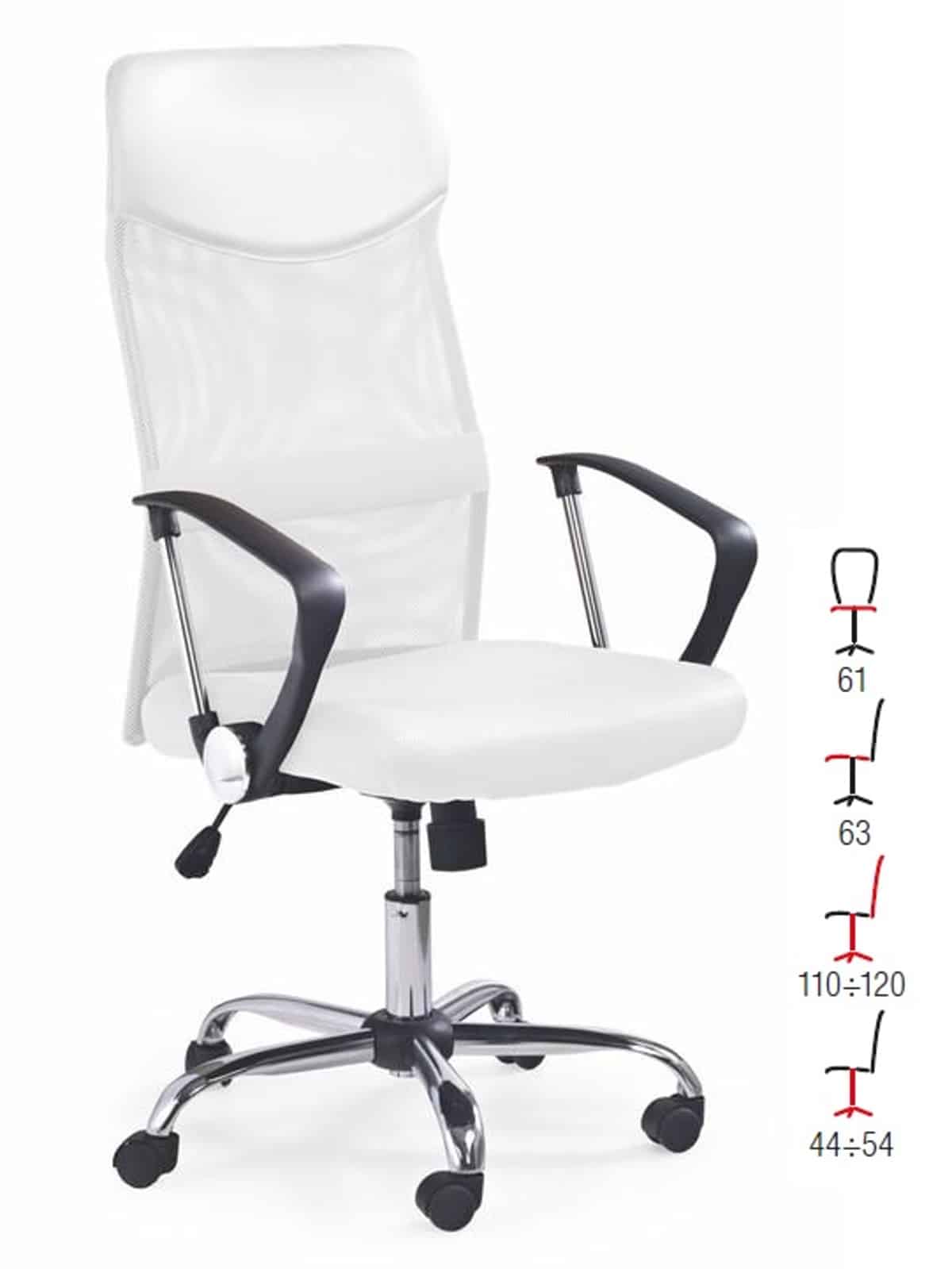 Kancelářské křeslo VIRE, bílá