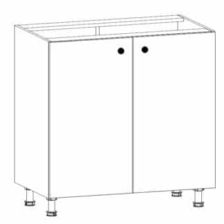 PROWANSJA dolní skříňka D80, borovice andersen