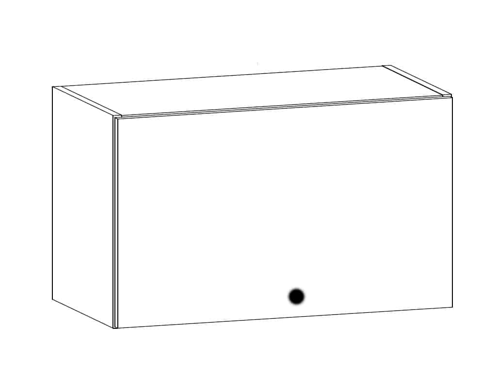 PROWANSJA horní skříňka G60KN, borovice andersen