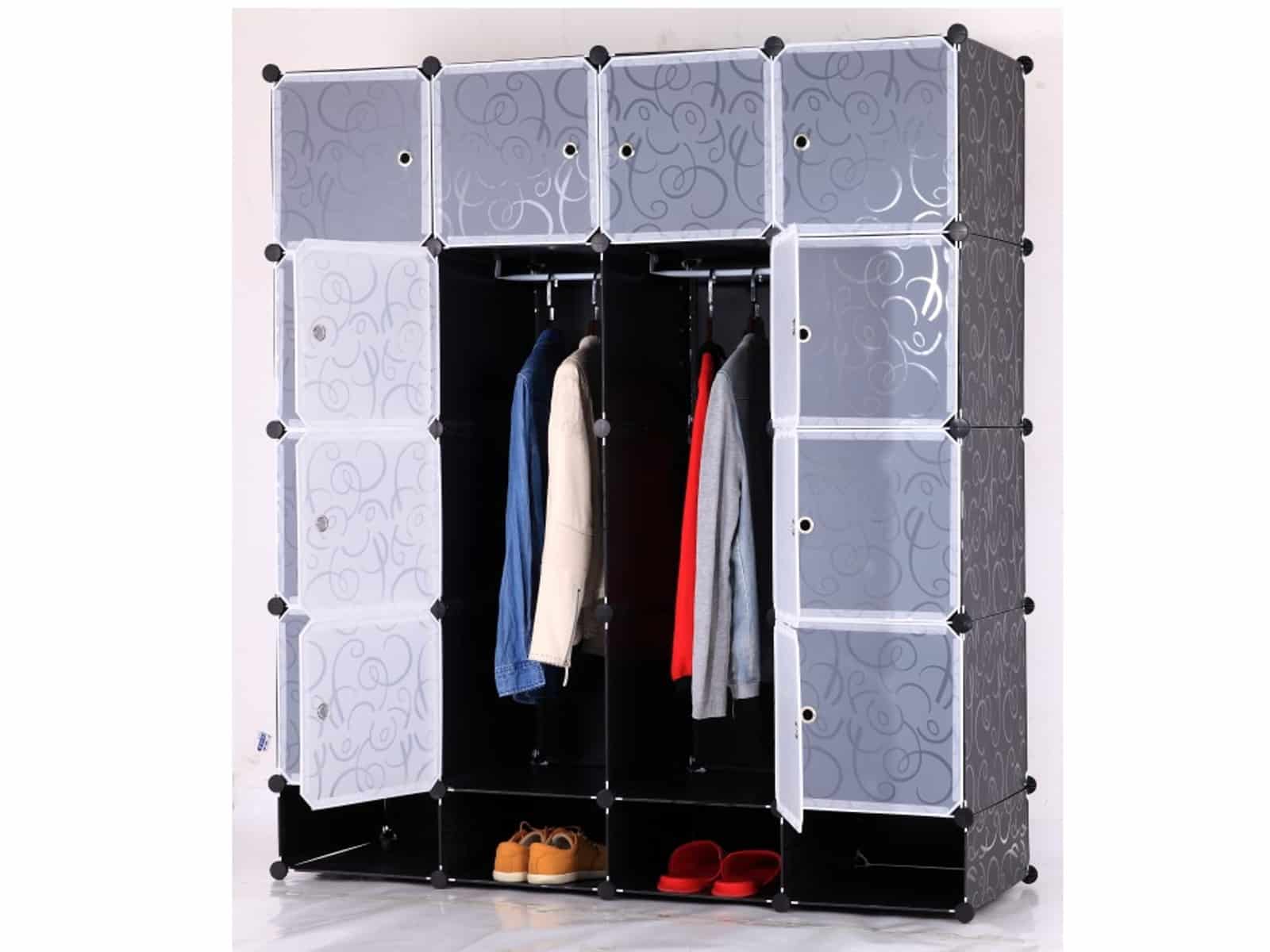 Šatní organizér RODAN 2, plast