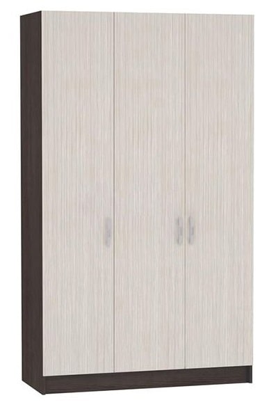 Šatní skříň BASIA 3D WK-554 s policemi belfort/wenge