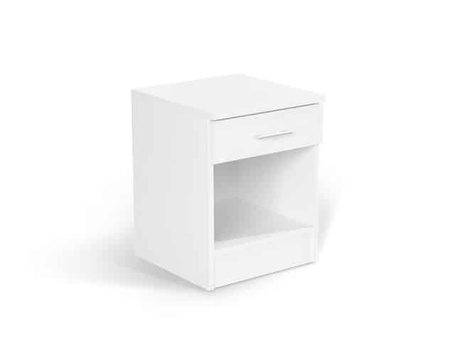 Noční stolek ALFA, bílá