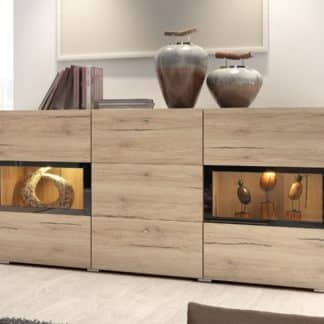 BAROS komoda TYP 26, dub san remo světlý