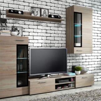 Obývací stěna TYANGO, dub sonoma