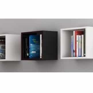 SOLAR, police 3 ks, bílá/černý lesk