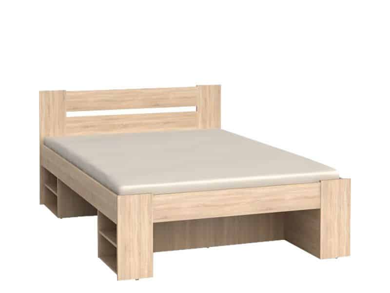 NEPO, postel LOZ3S 140x200 cm, dub sonoma