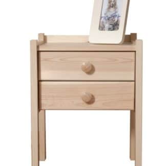 Noční stolek IDA, masiv borovice, moření: ...
