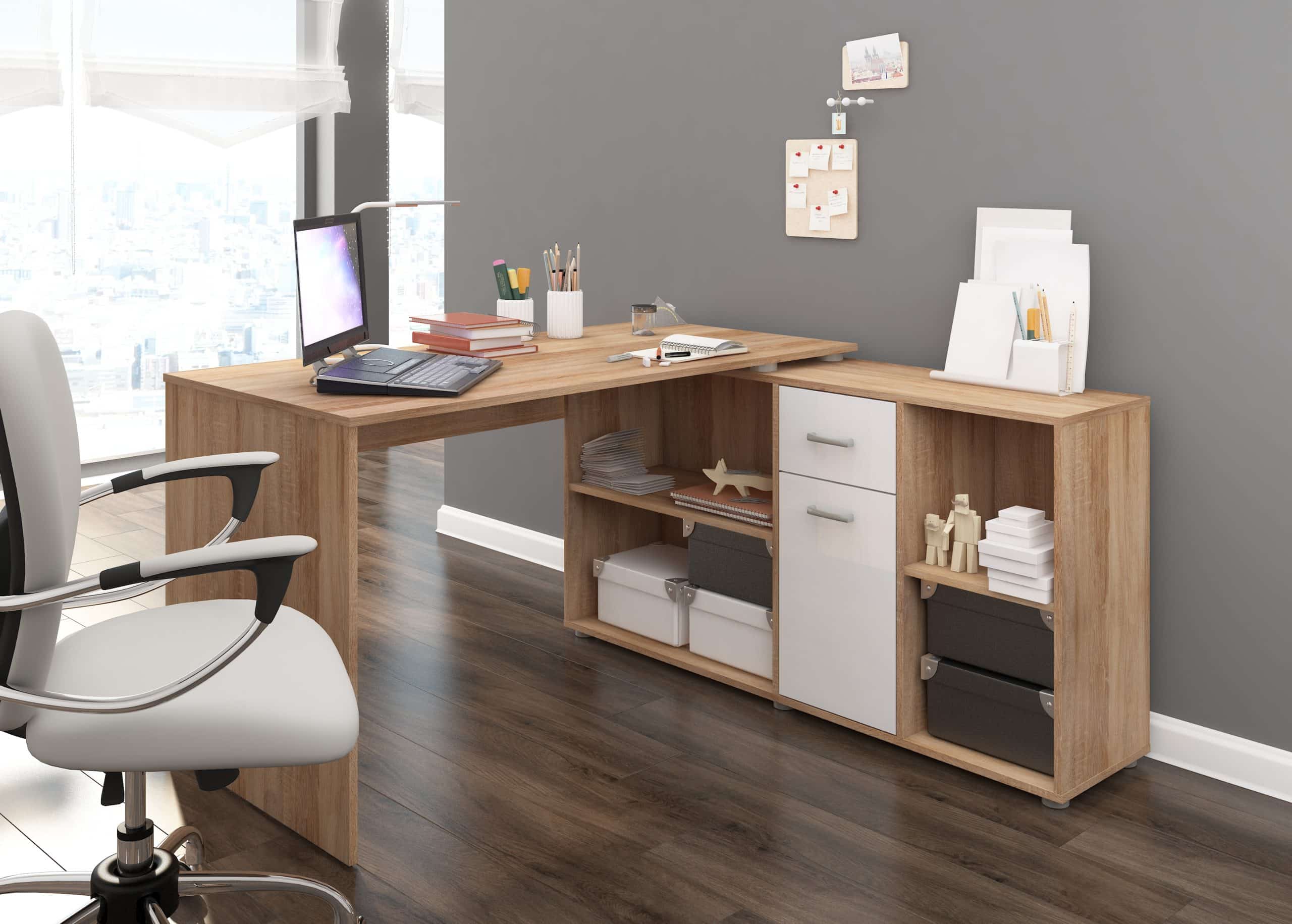 Psací stůl BEAT P pravý, barva: