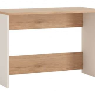 Moderní psací stůl AMAZON, typ 81, san remo/bílý lesk